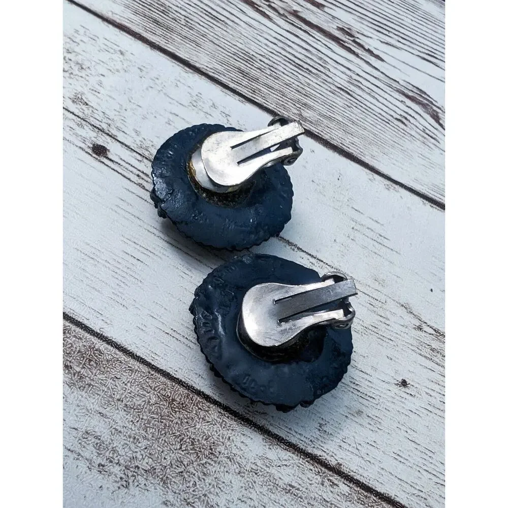 Vintage Clip On Earrings - 1